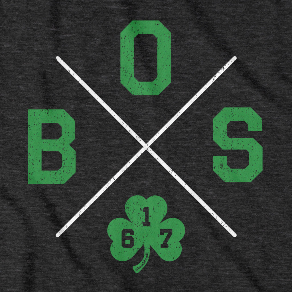 BOS Shamrock Crossed Out T-Shirt product image 2