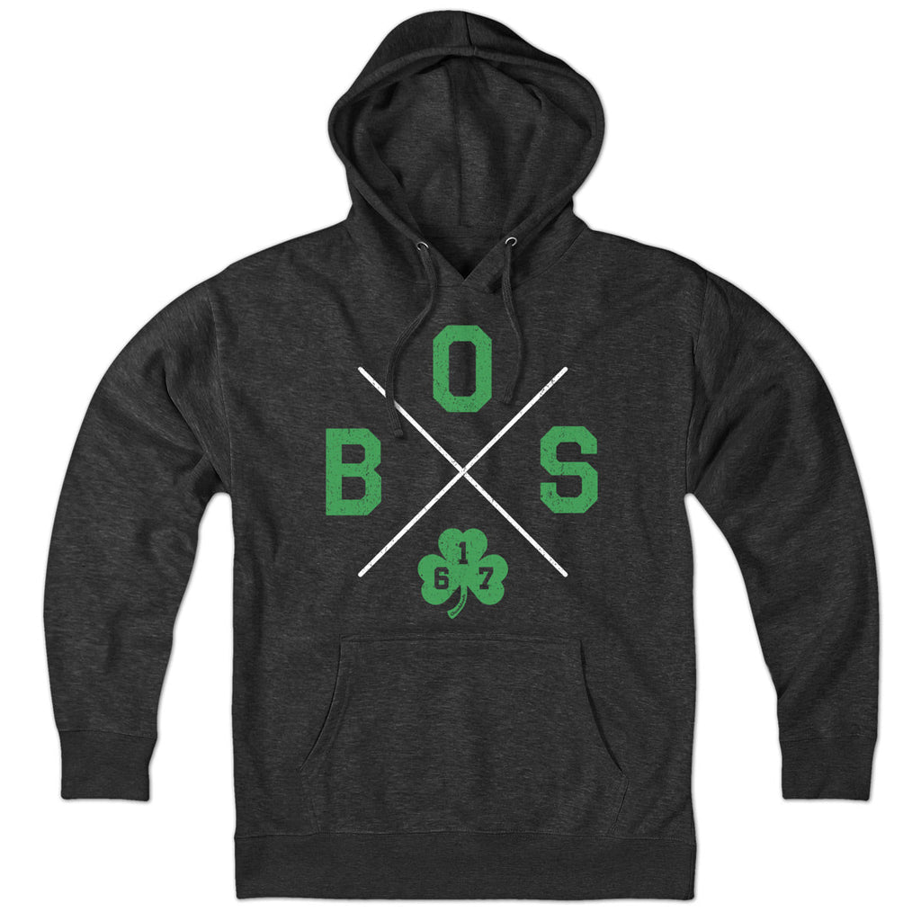 BOS Shamrock Crossed Out Hoodie product image 1