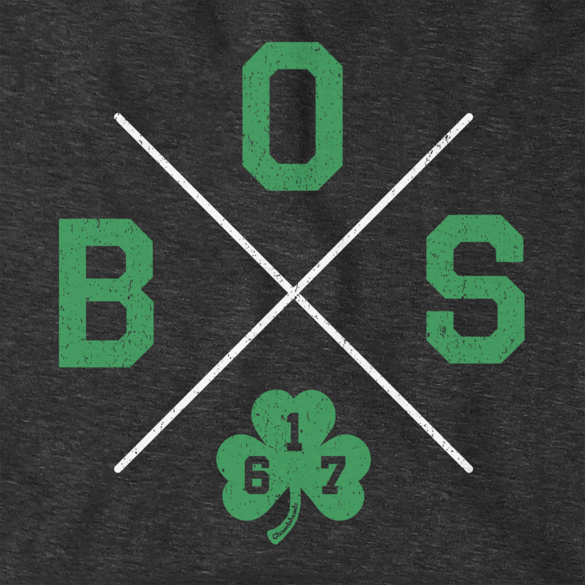 BOS Shamrock Crossed Out Hoodie product image 2