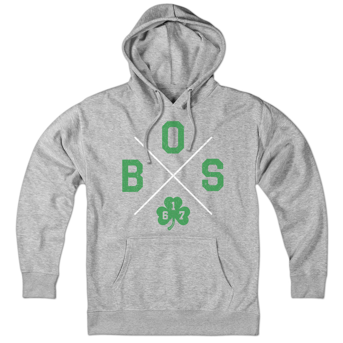 BOS Shamrock Crossed Out Hoodie product image 3