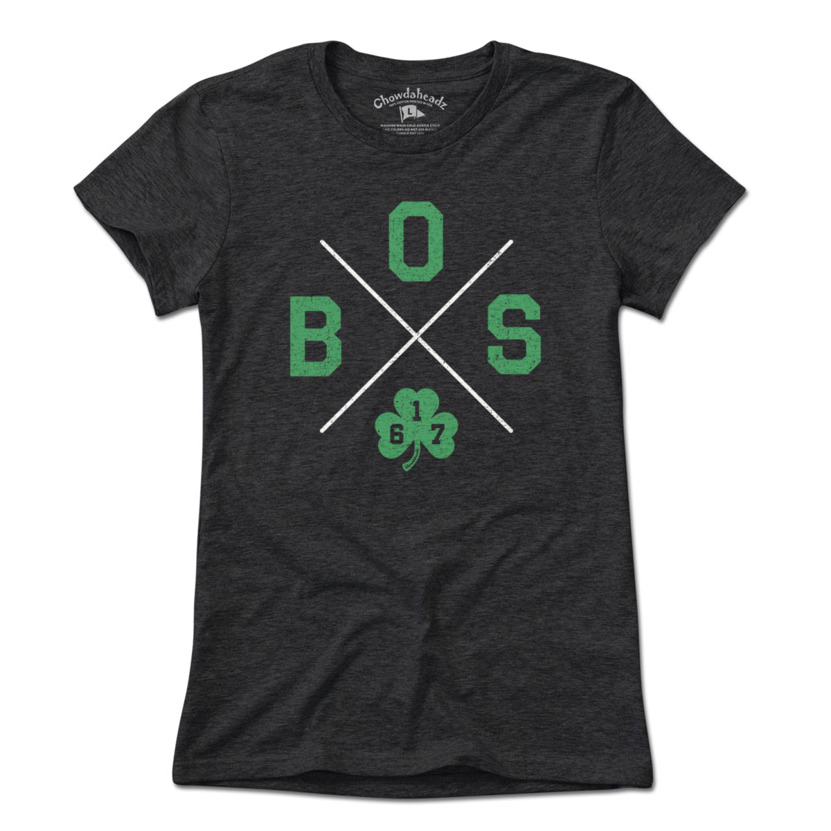 BOS Shamrock Crossed Out T-Shirt product image 3