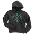 BOS Shamrock Crossed Out Youth Hoodie product image 1