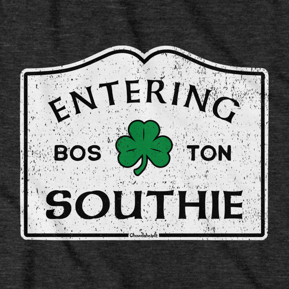 Entering Southie Sign T-Shirt product image 2