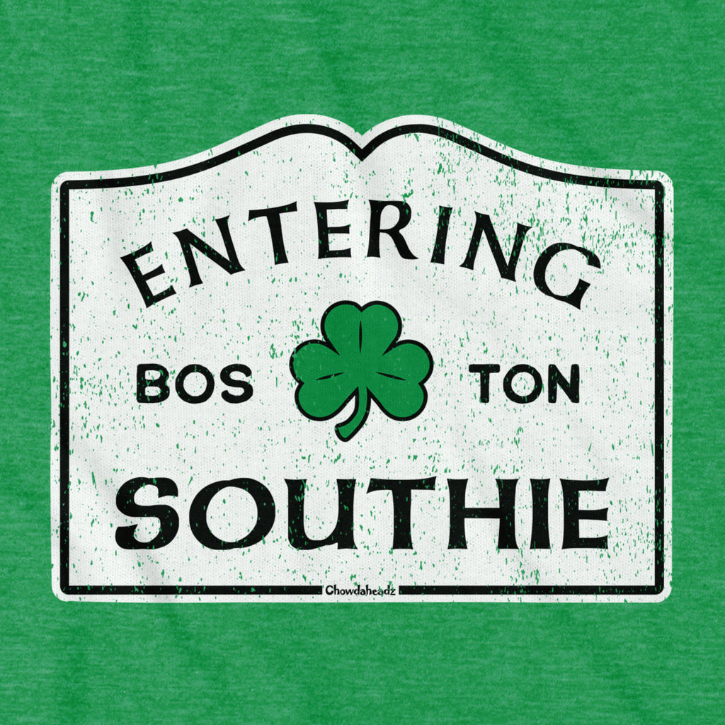 Entering Southie Sign T-Shirt product image 6