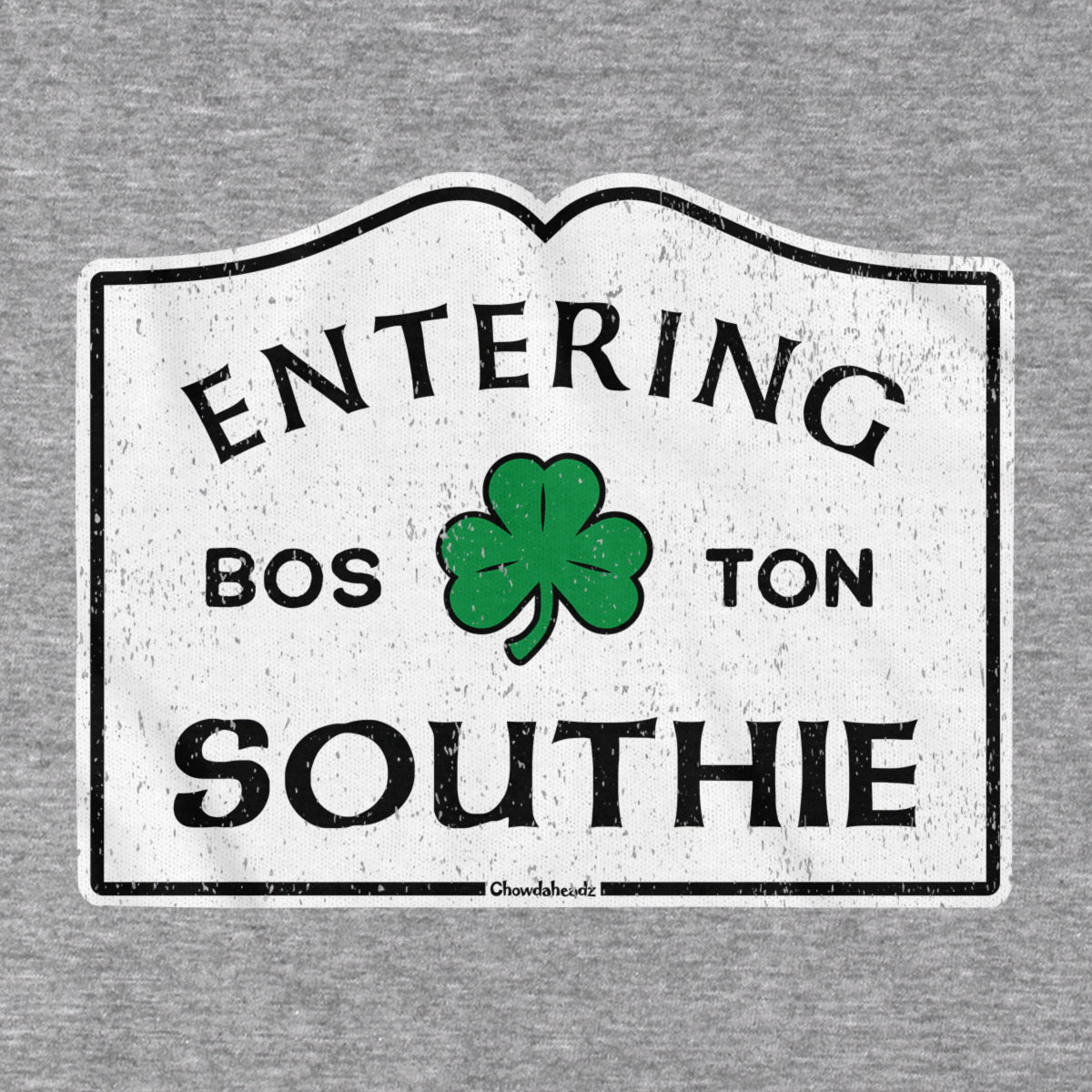 Entering Southie Sign T-Shirt product image 4