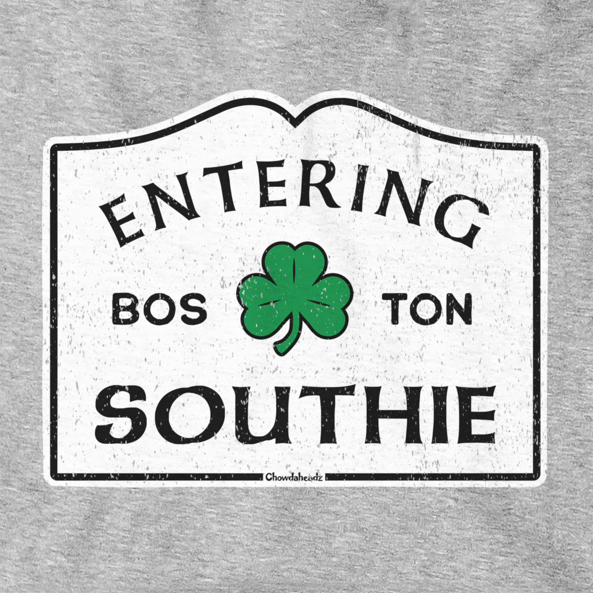 Entering Southie Sign Hoodie product image 4