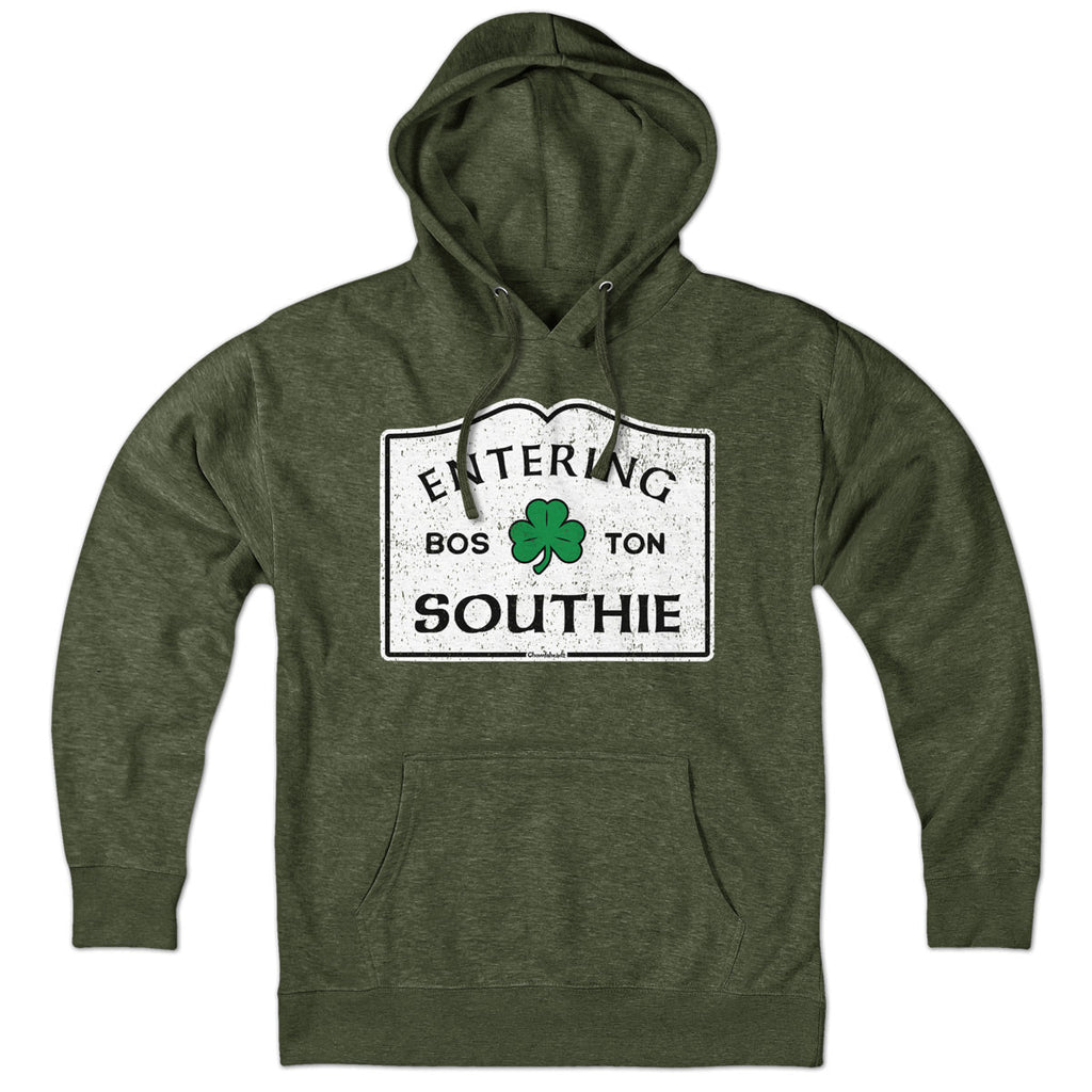 Entering Southie Sign Hoodie product image 5