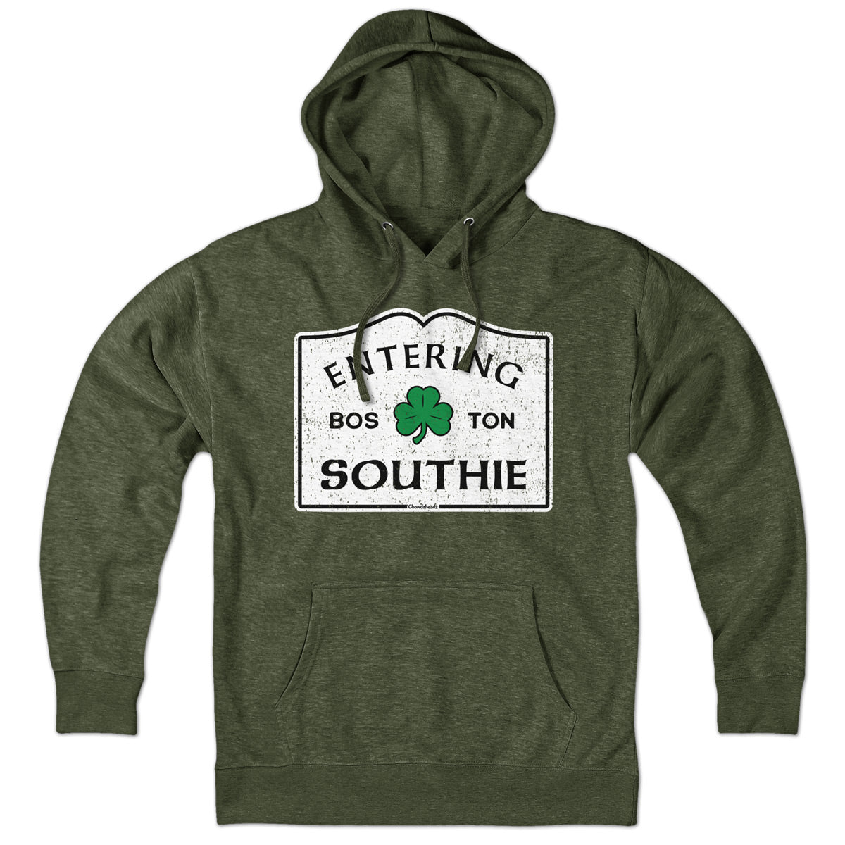 Entering Southie Sign Hoodie product image 5