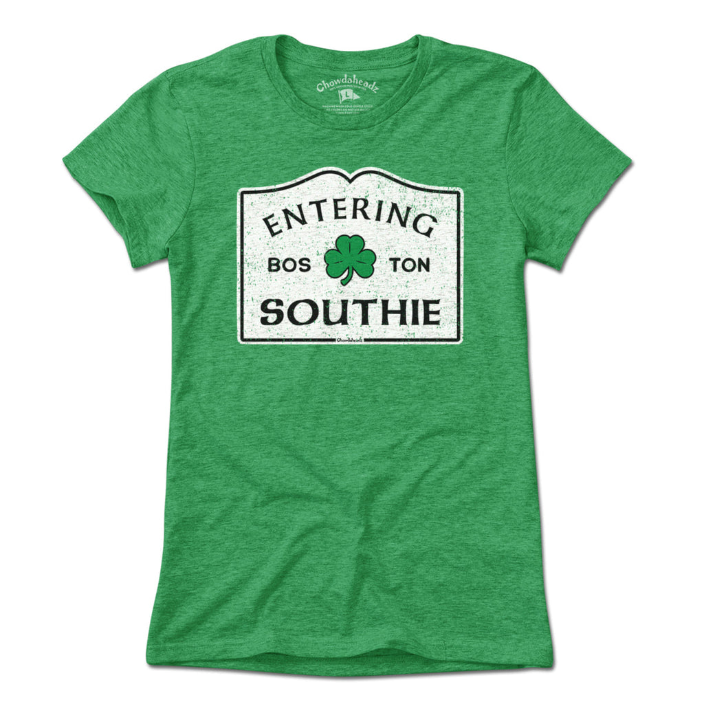 Entering Southie Sign T-Shirt product image 13
