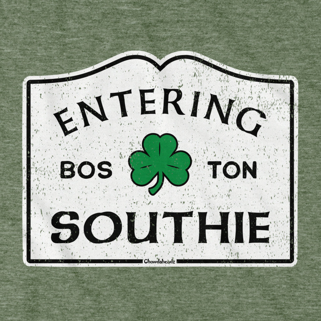 Entering Southie Sign T-Shirt product image 8