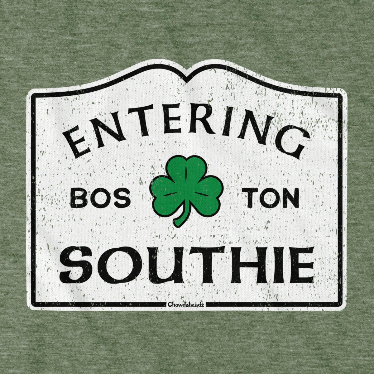 Entering Southie Sign T-Shirt product image 8