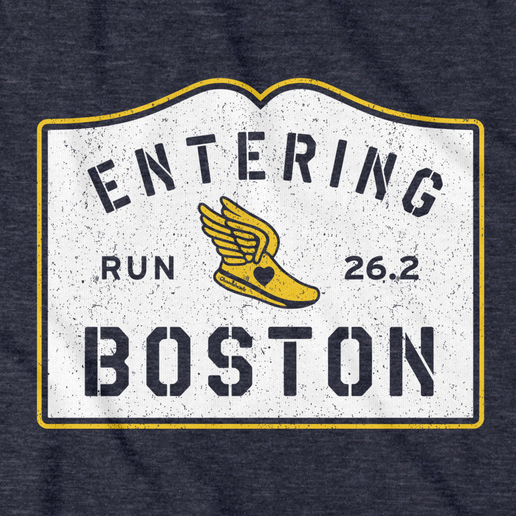Entering Boston Run 26.2 T-Shirt product image 2