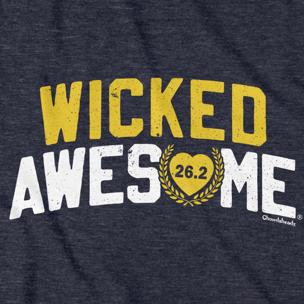 Wicked Awesome 26.2 Heart T-Shirt product image 2