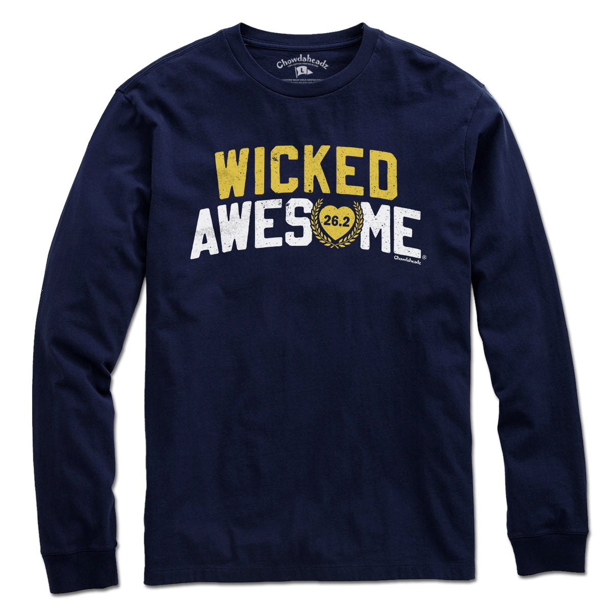 Wicked Awesome 26.2 Heart T-Shirt product image 5