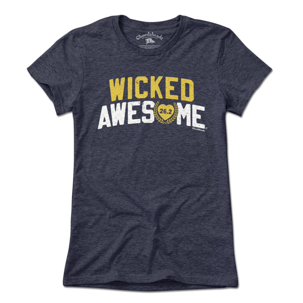 Wicked Awesome 26.2 Heart T-Shirt product image 6