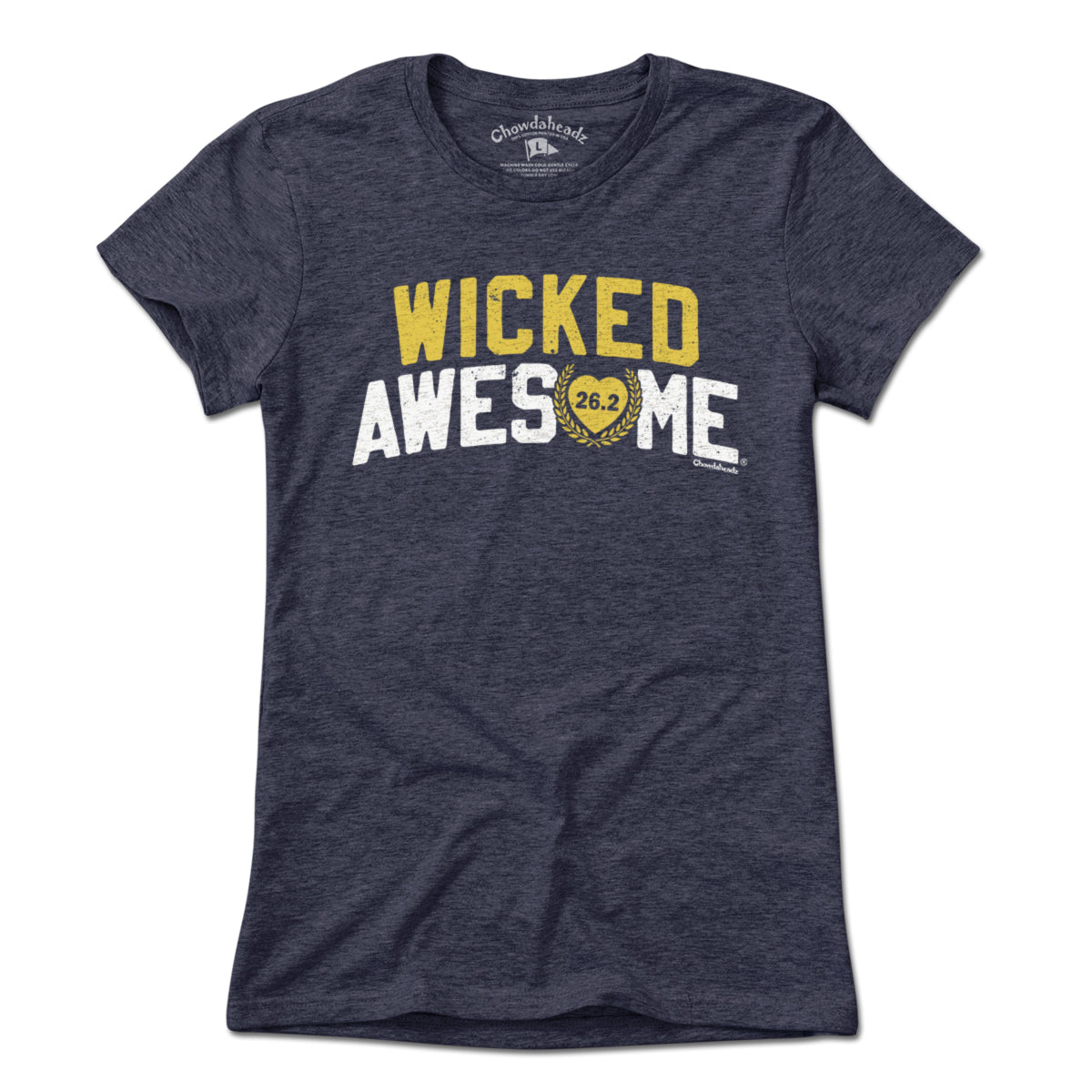 Wicked Awesome 26.2 Heart T-Shirt product image 6