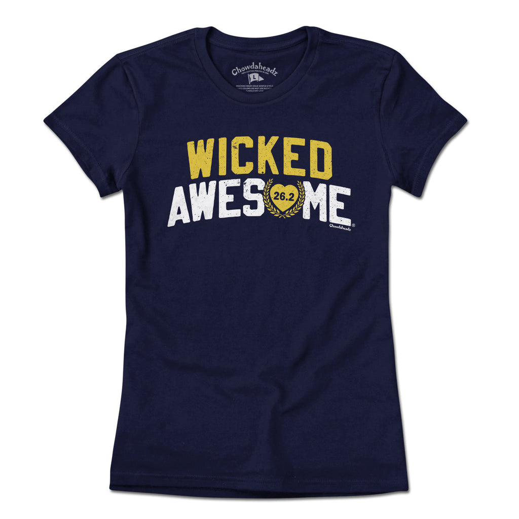 Wicked Awesome 26.2 Heart T-Shirt product image 7