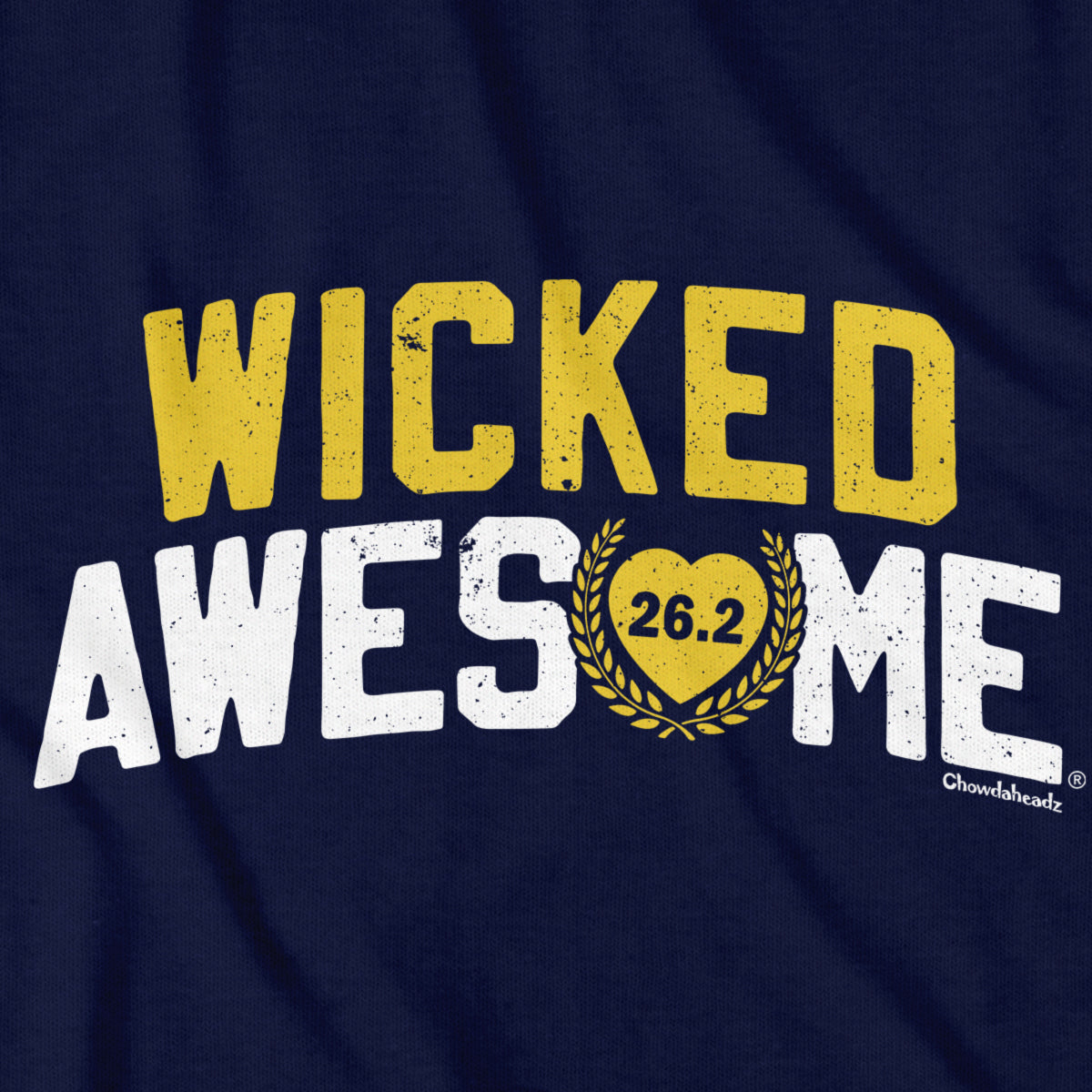 Wicked Awesome 26.2 Heart T-Shirt product image 4