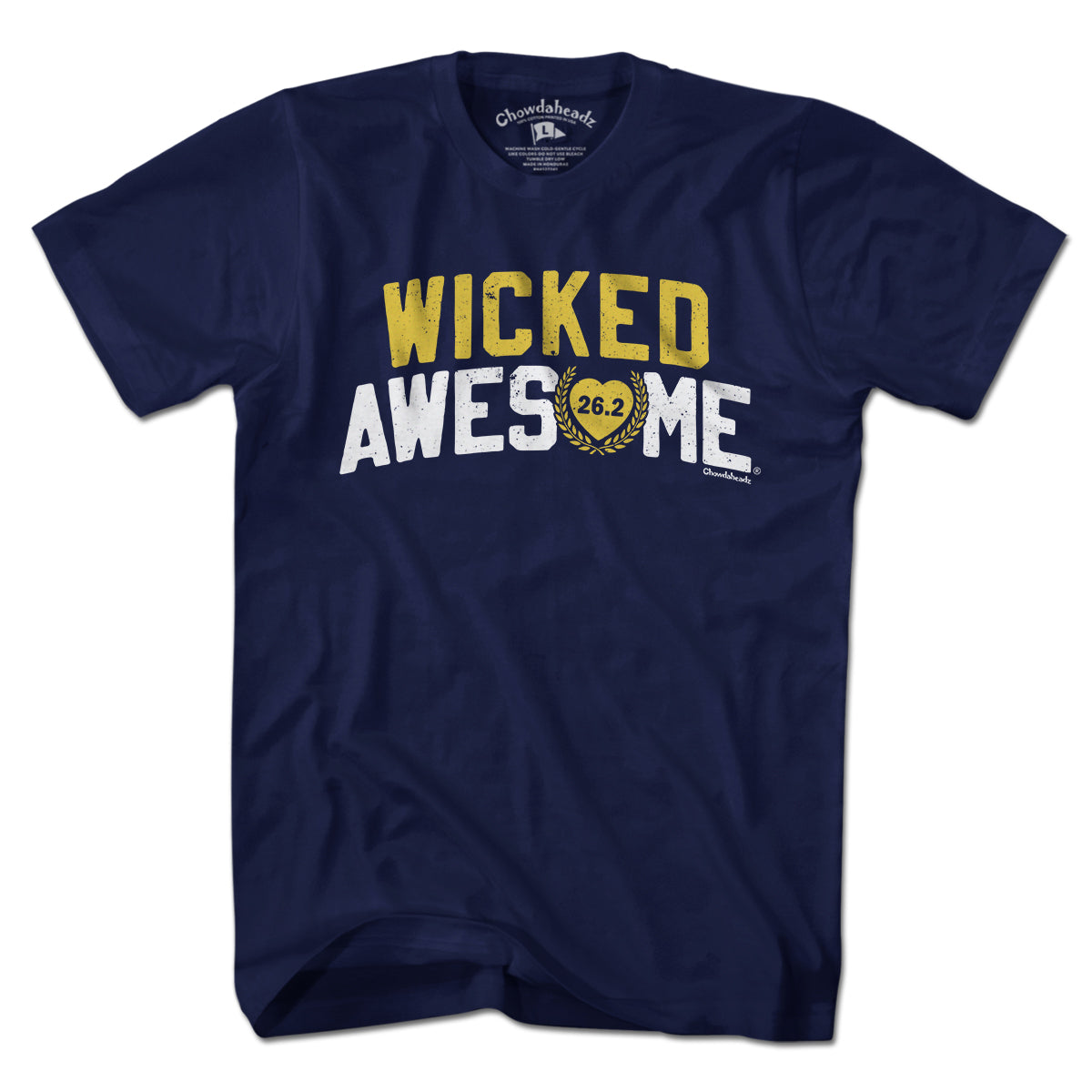 Wicked Awesome 26.2 Heart T-Shirt product image 3