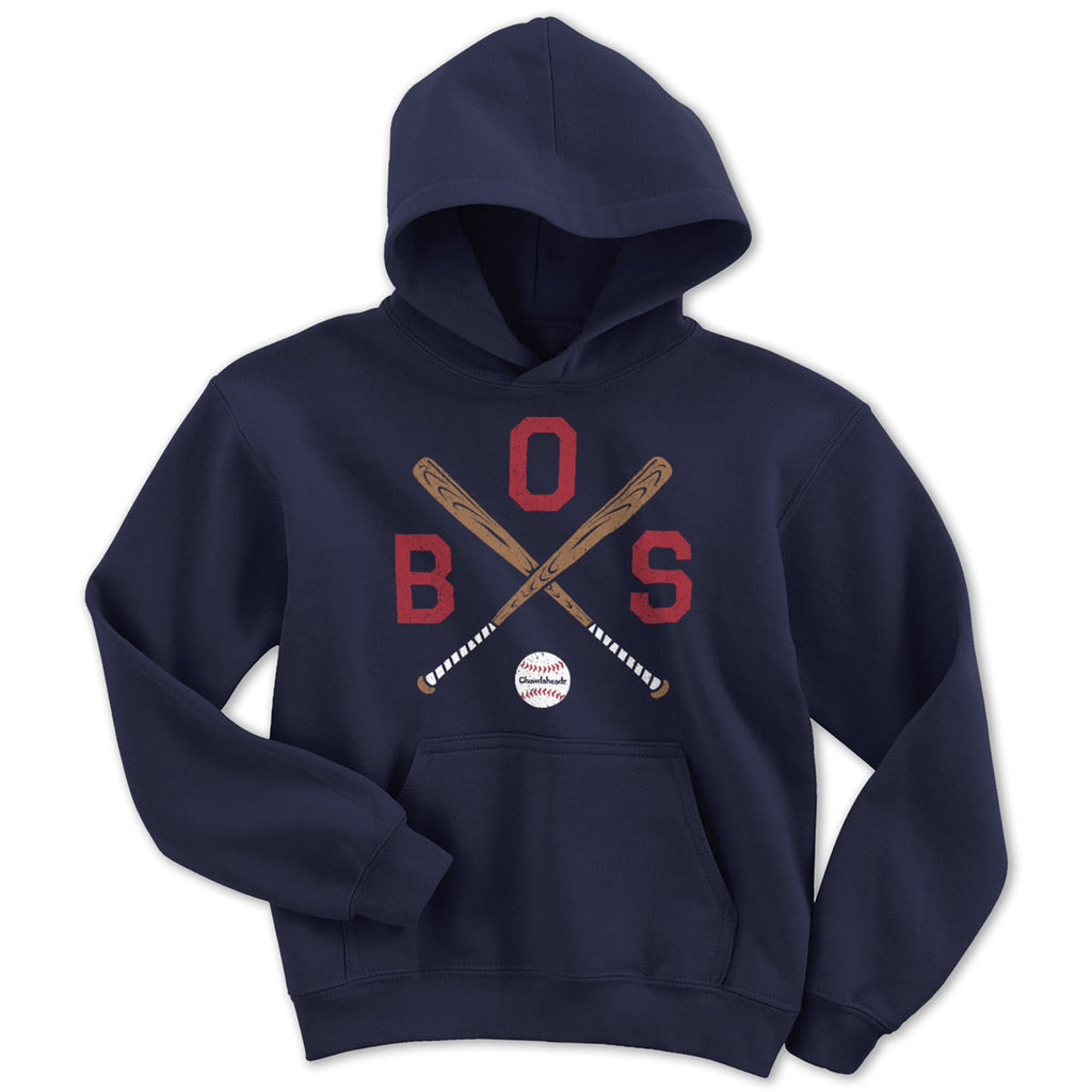 BOS Cross Bats Youth Hoodie product image 1