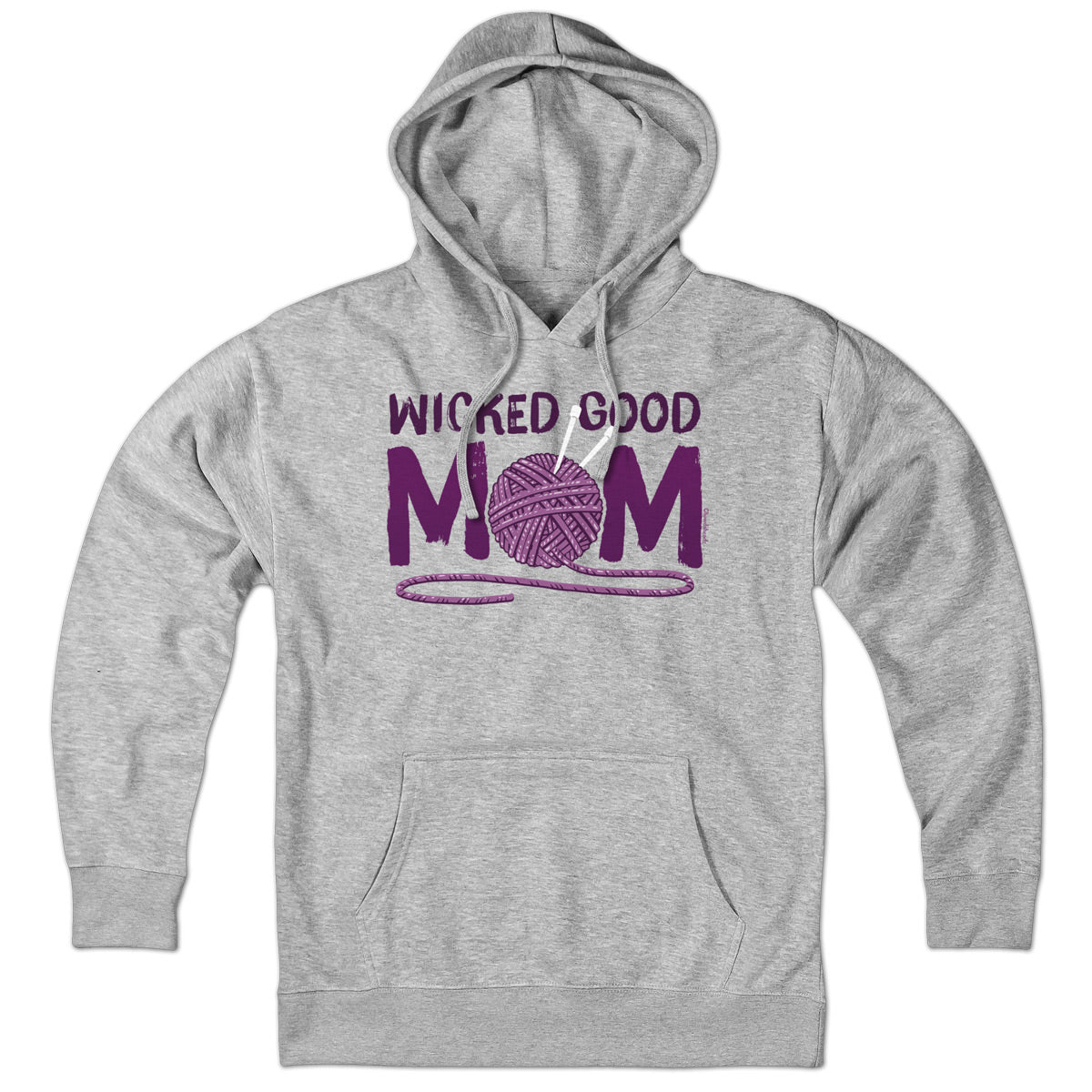 Wicked Good Mom Yarn Hoodie product image 1