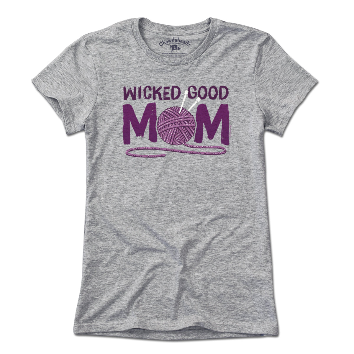 Wicked Good Mom Yarn T-Shirt product image 1