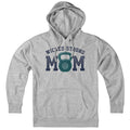 Wicked Strong Mom Kettlebell Hoodie product image 1