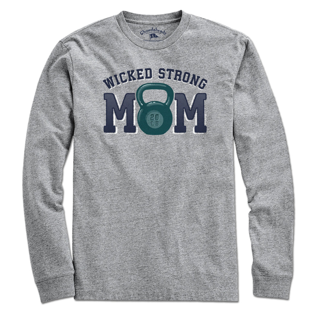 Wicked Strong Mom Kettlebell T-Shirt product image 4