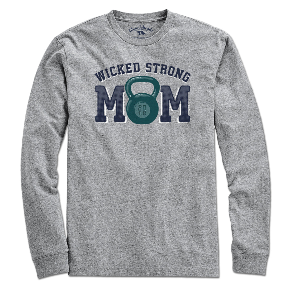Wicked Strong Mom Kettlebell T-Shirt product image 4