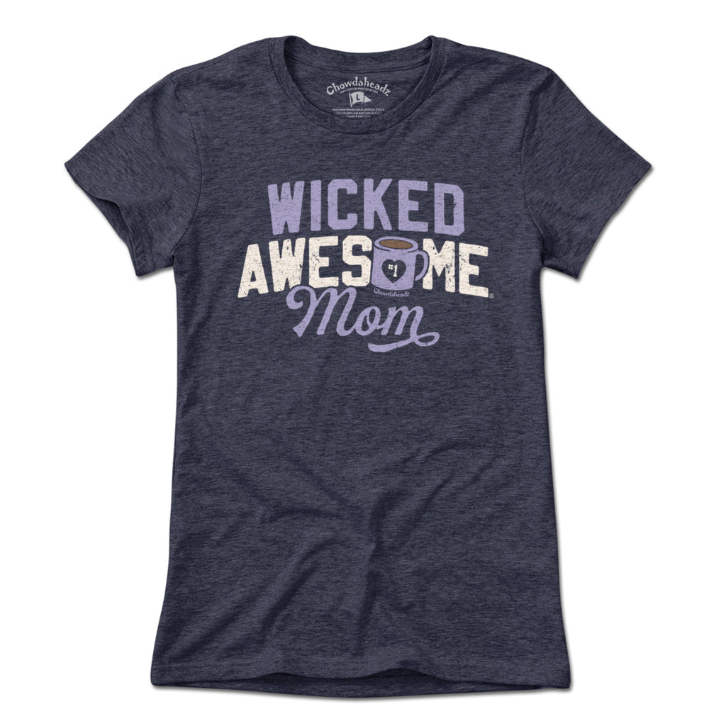 Wicked Awesome Mom Coffee T-Shirt product image 2