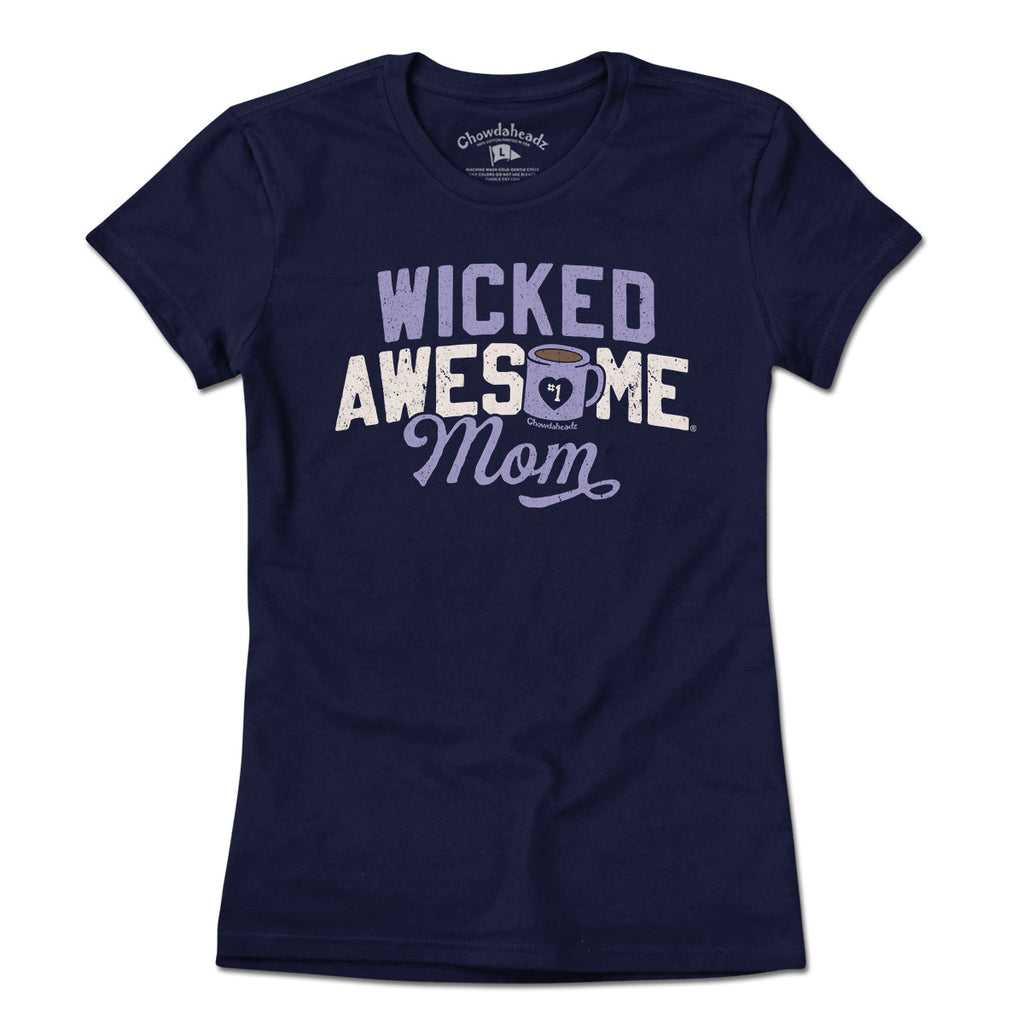 Wicked Awesome Mom Coffee T-Shirt product image 1