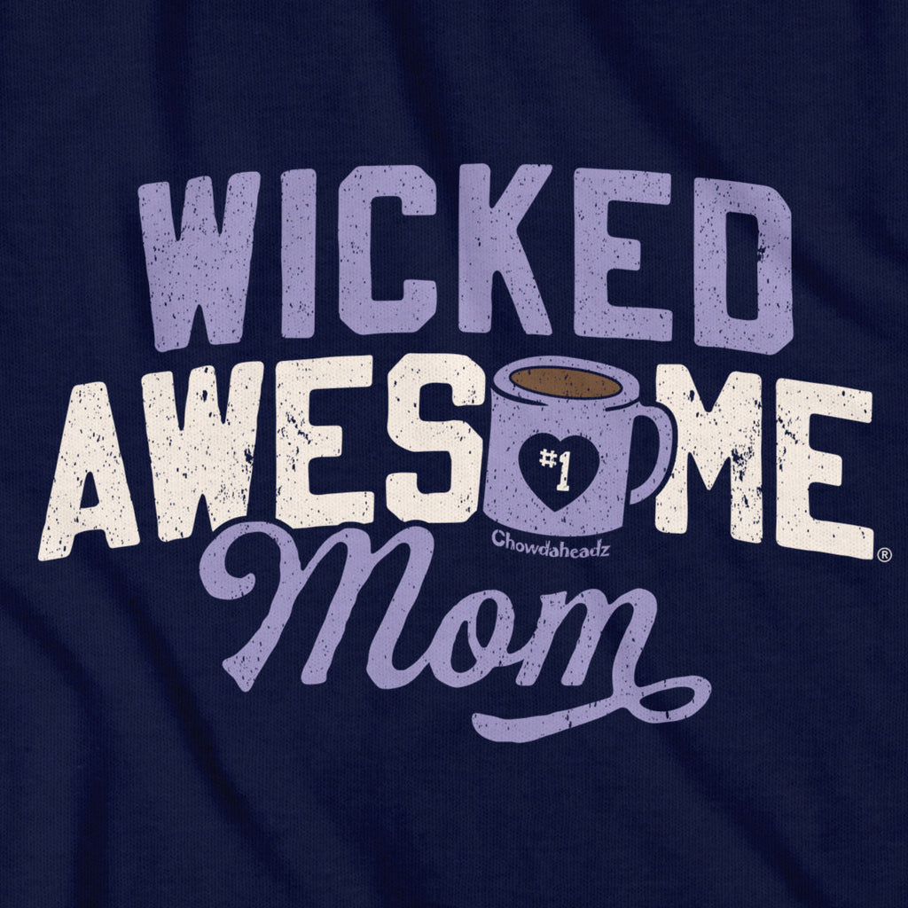 Wicked Awesome Mom Coffee T-Shirt product image 3