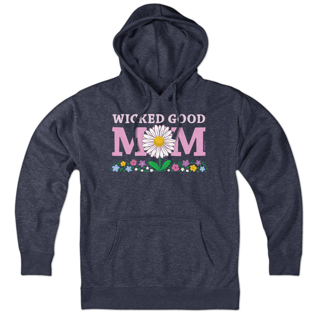 Wicked Good Mom Flowers Hoodie product image 1