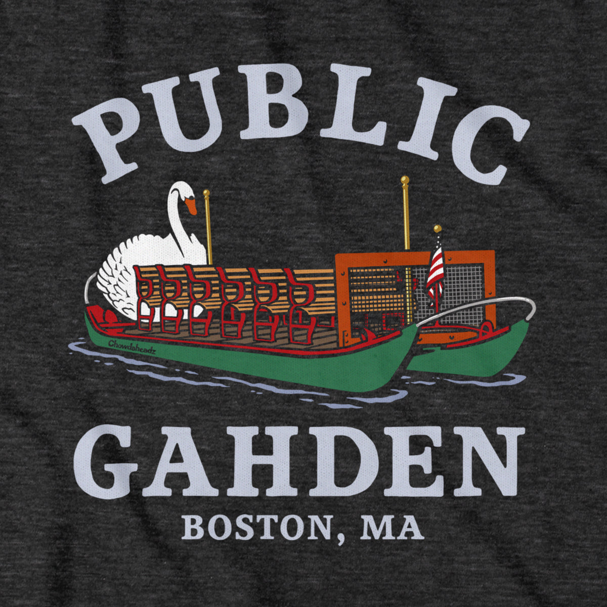 Public Gahden Swan Boat T-Shirt product image 6