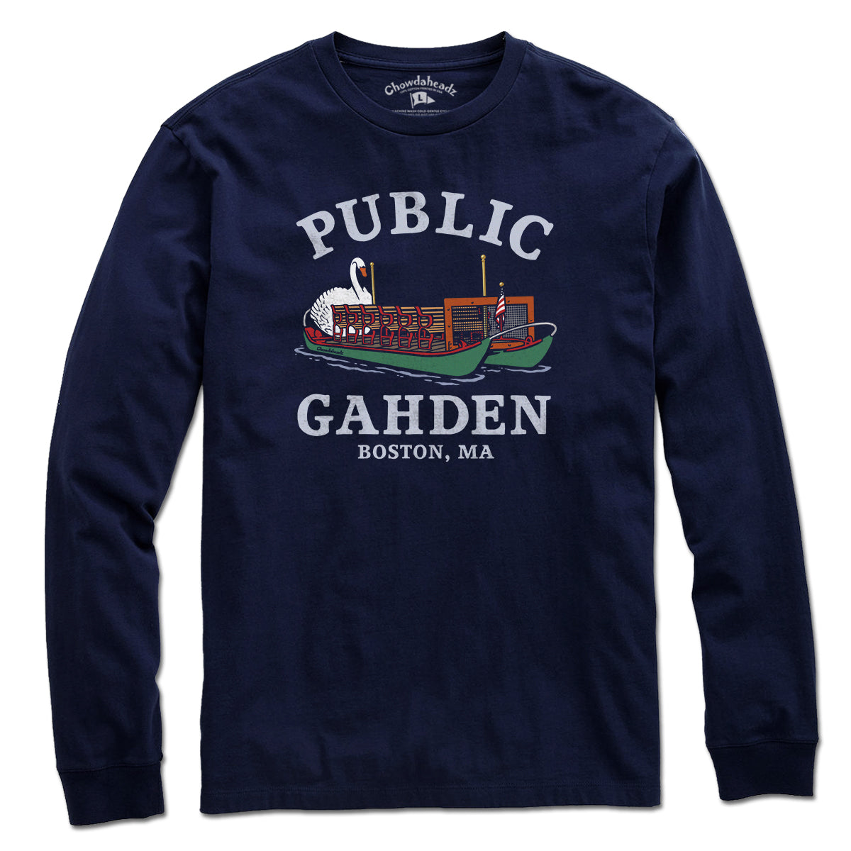 Public Gahden Swan Boat T-Shirt product image 3