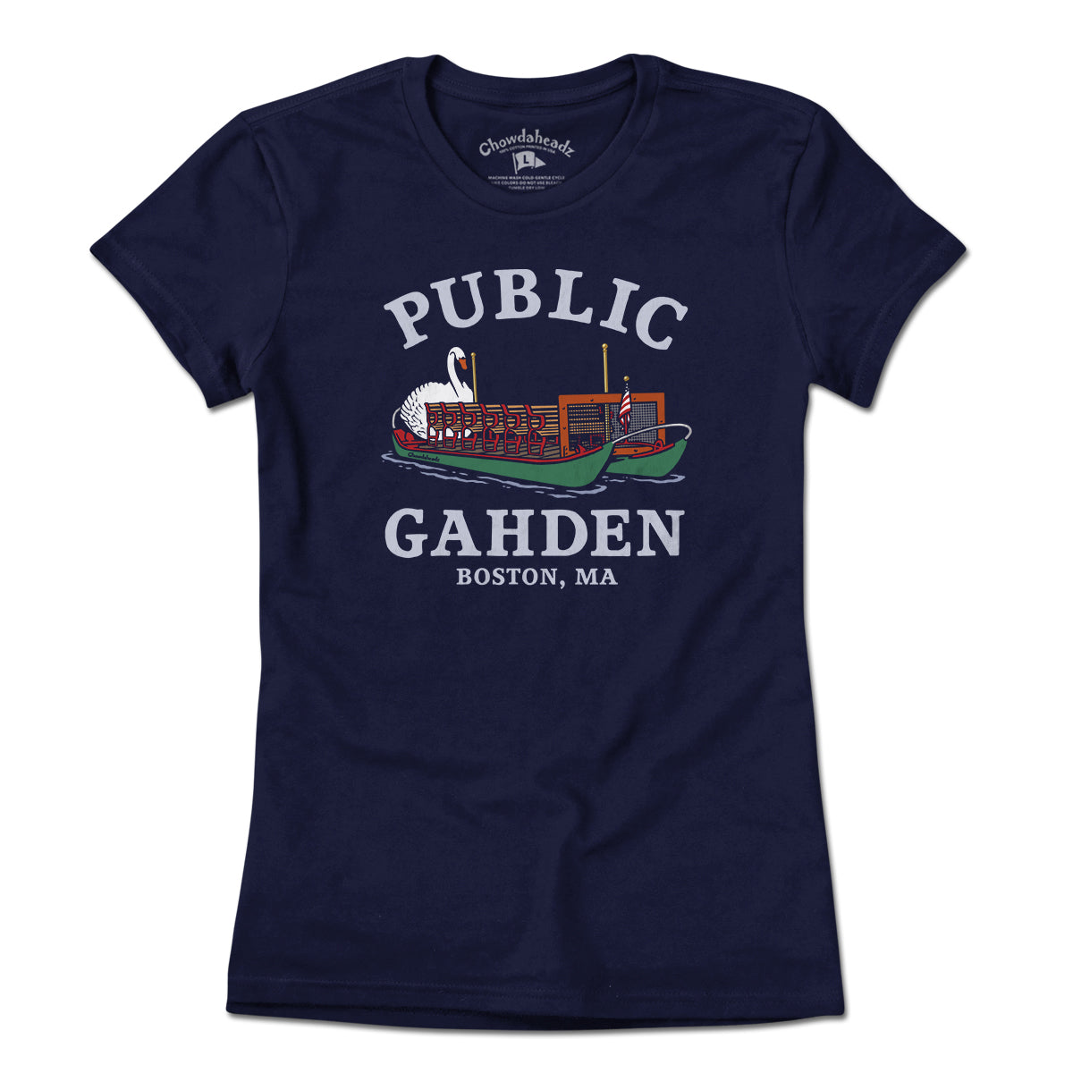 Public Gahden Swan Boat T-Shirt product image 4