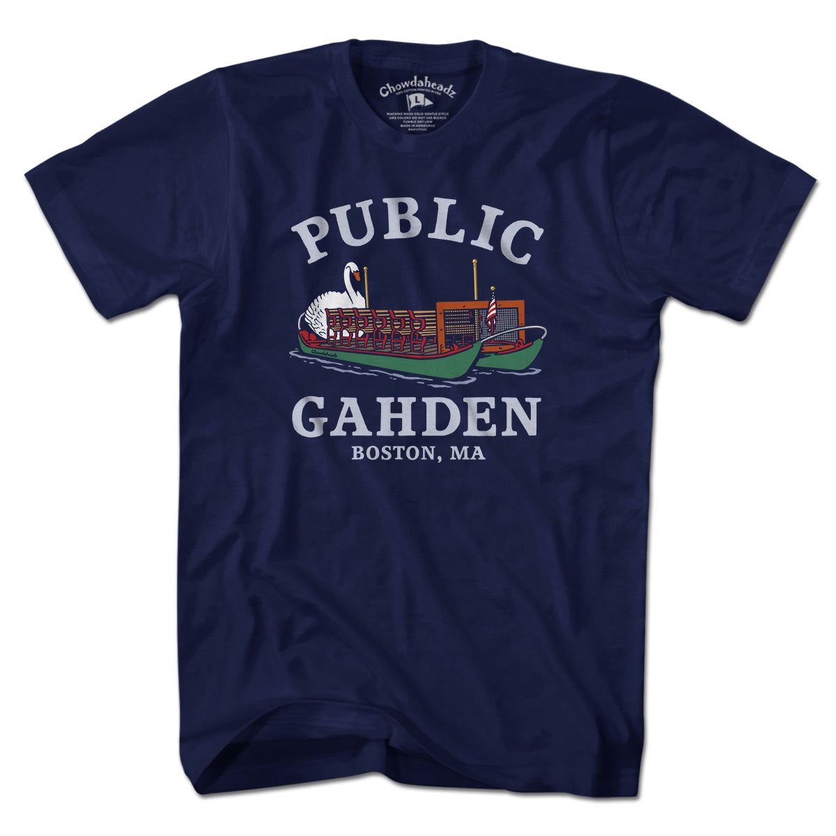 Public Gahden Swan Boat T-Shirt product image 1