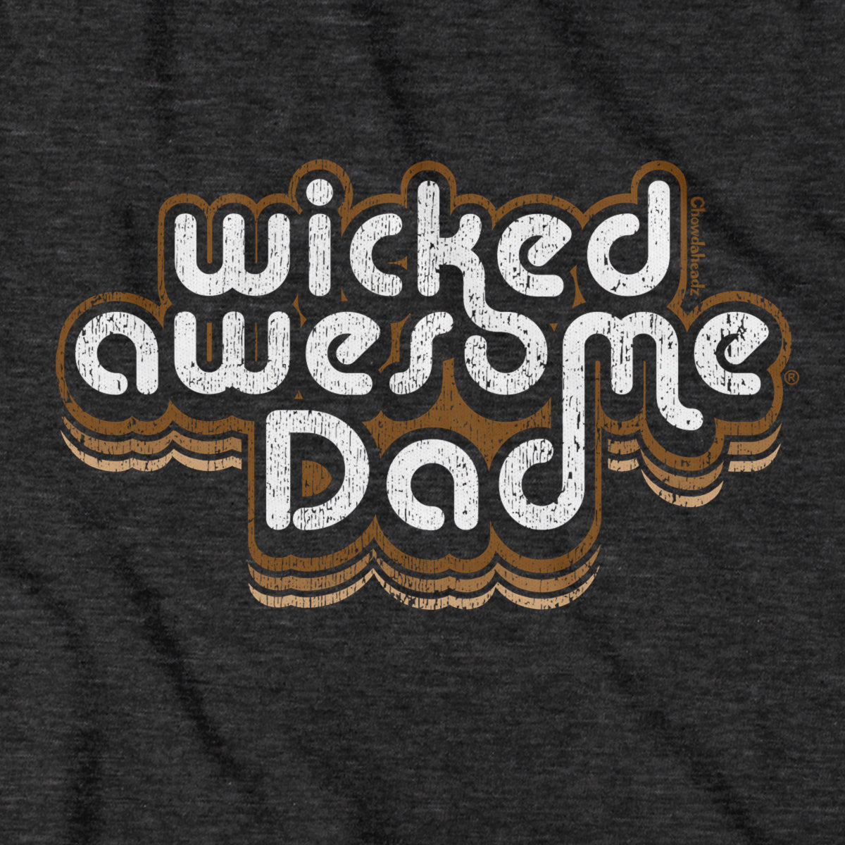 Wicked Awesome Dad Retro Hoodie product image 2