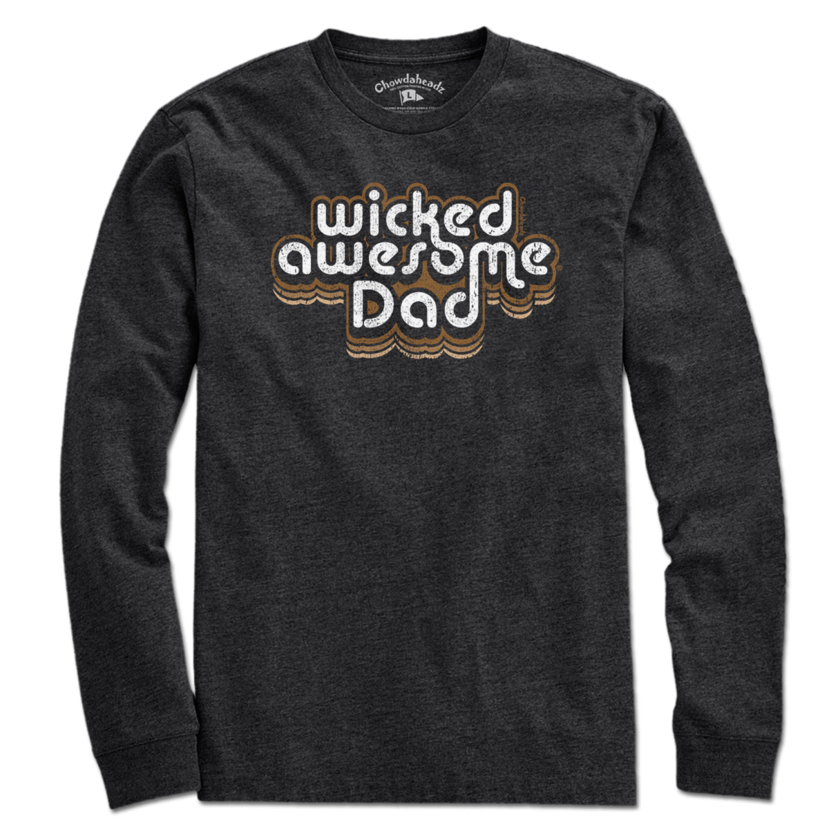 Wicked Awesome Dad Retro T-Shirt product image 3