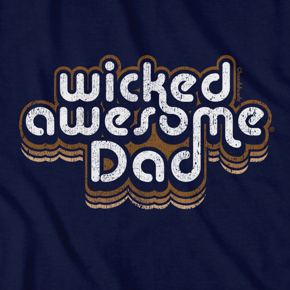 Wicked Awesome Dad Retro T-Shirt product image 5