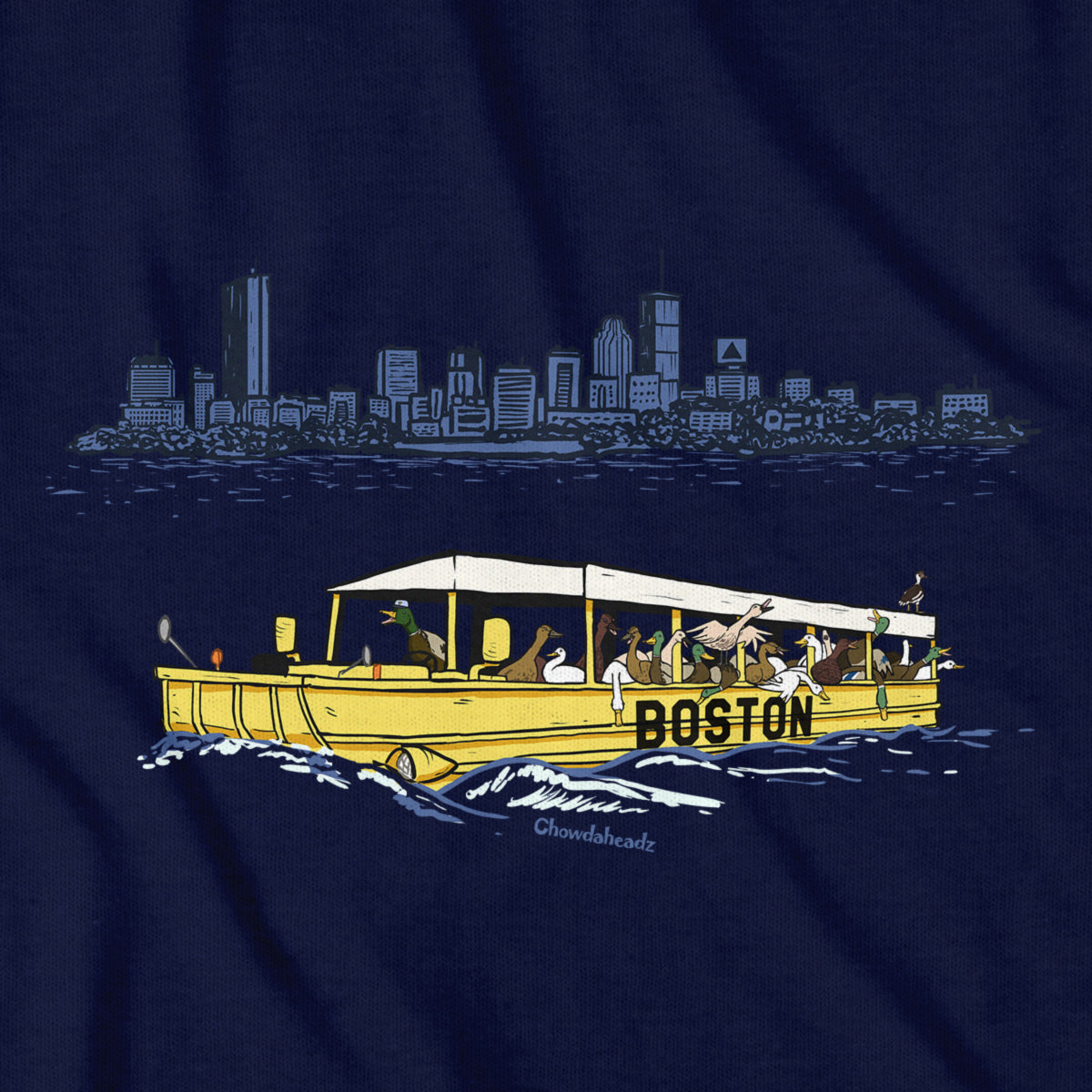 Ducks On a Boat T-Shirt product image 2