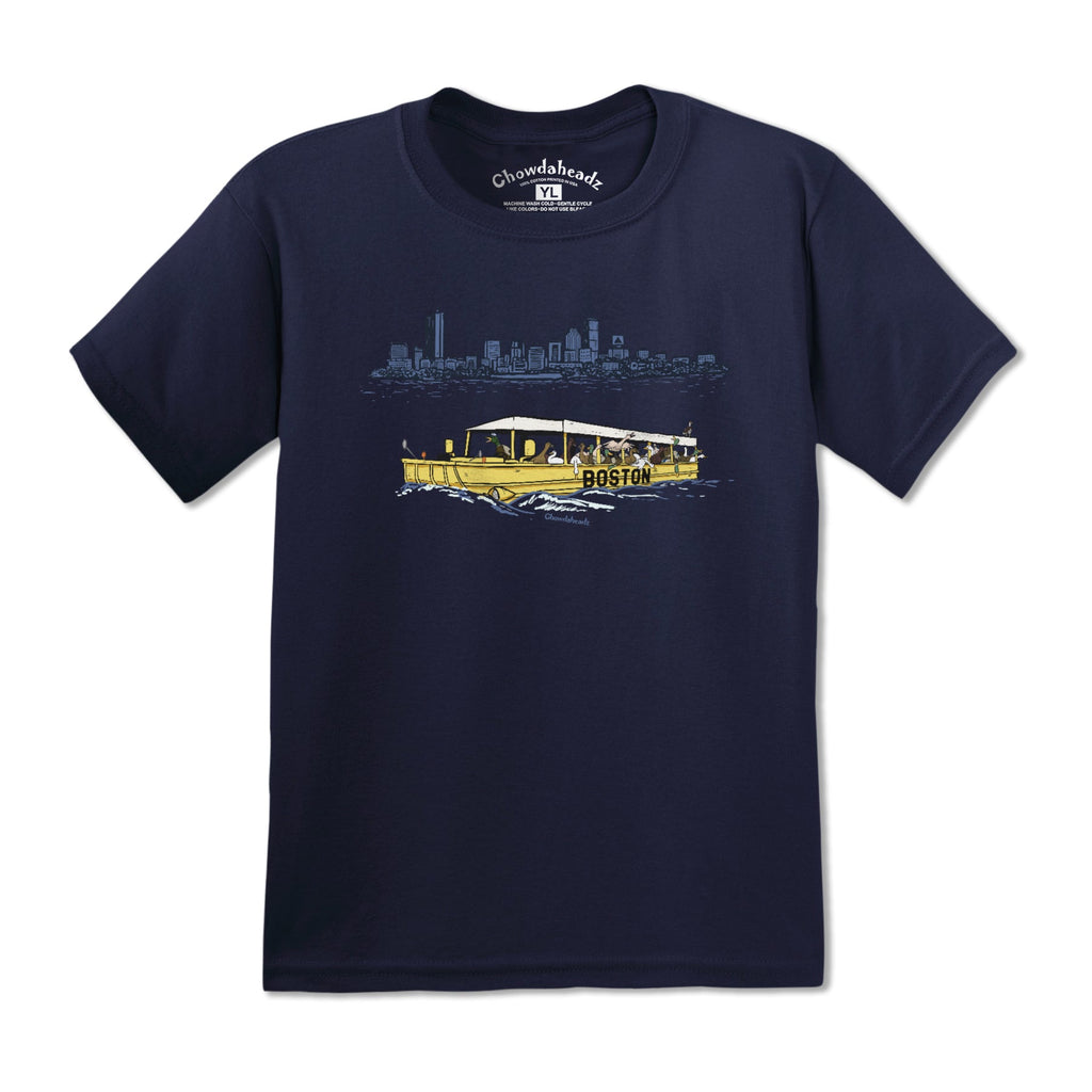Ducks On A Boat Youth T-Shirt product image 1