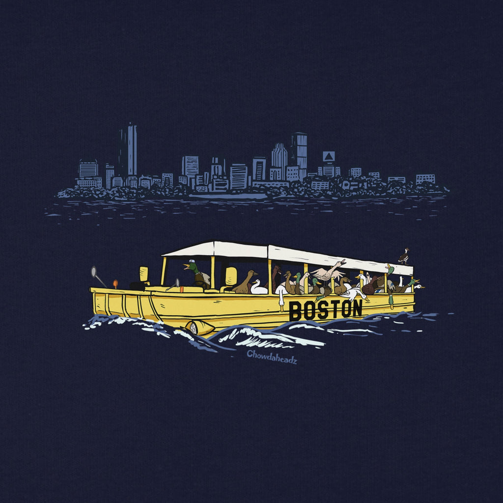 Ducks On A Boat Youth T-Shirt product image 2