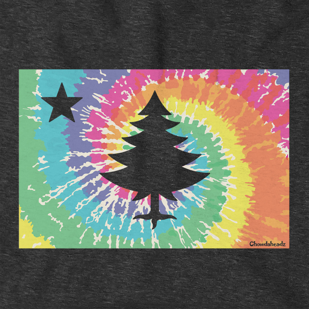 Vintage Maine Flag Tie Dye Hoodie product image 4