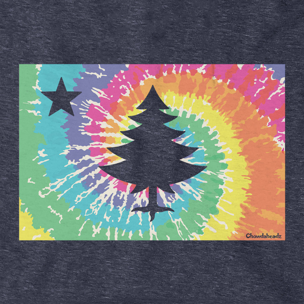 Vintage Maine Flag Tie Dye Hoodie product image 2