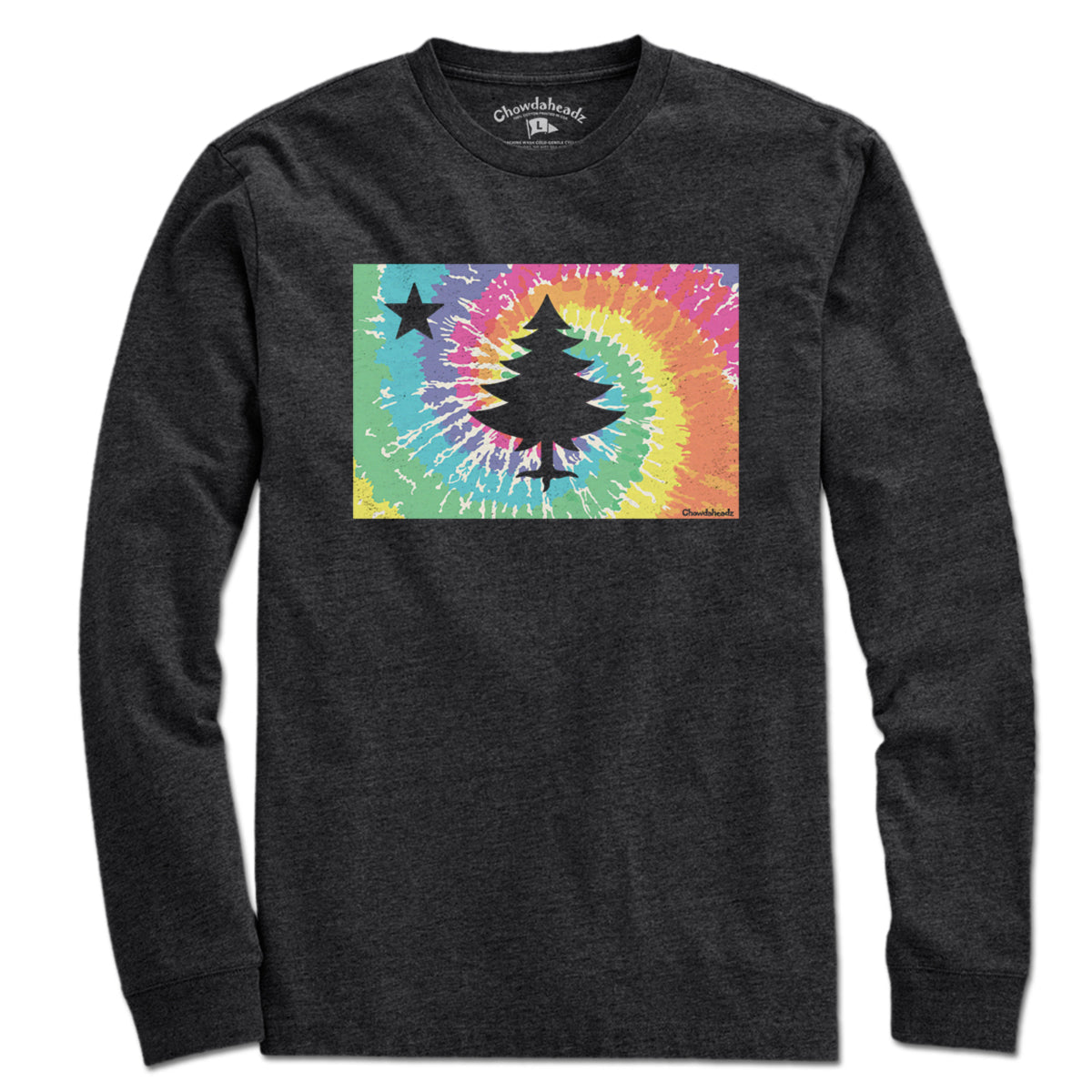 Vintage Maine Flag Tie Dye T-Shirt product image 5