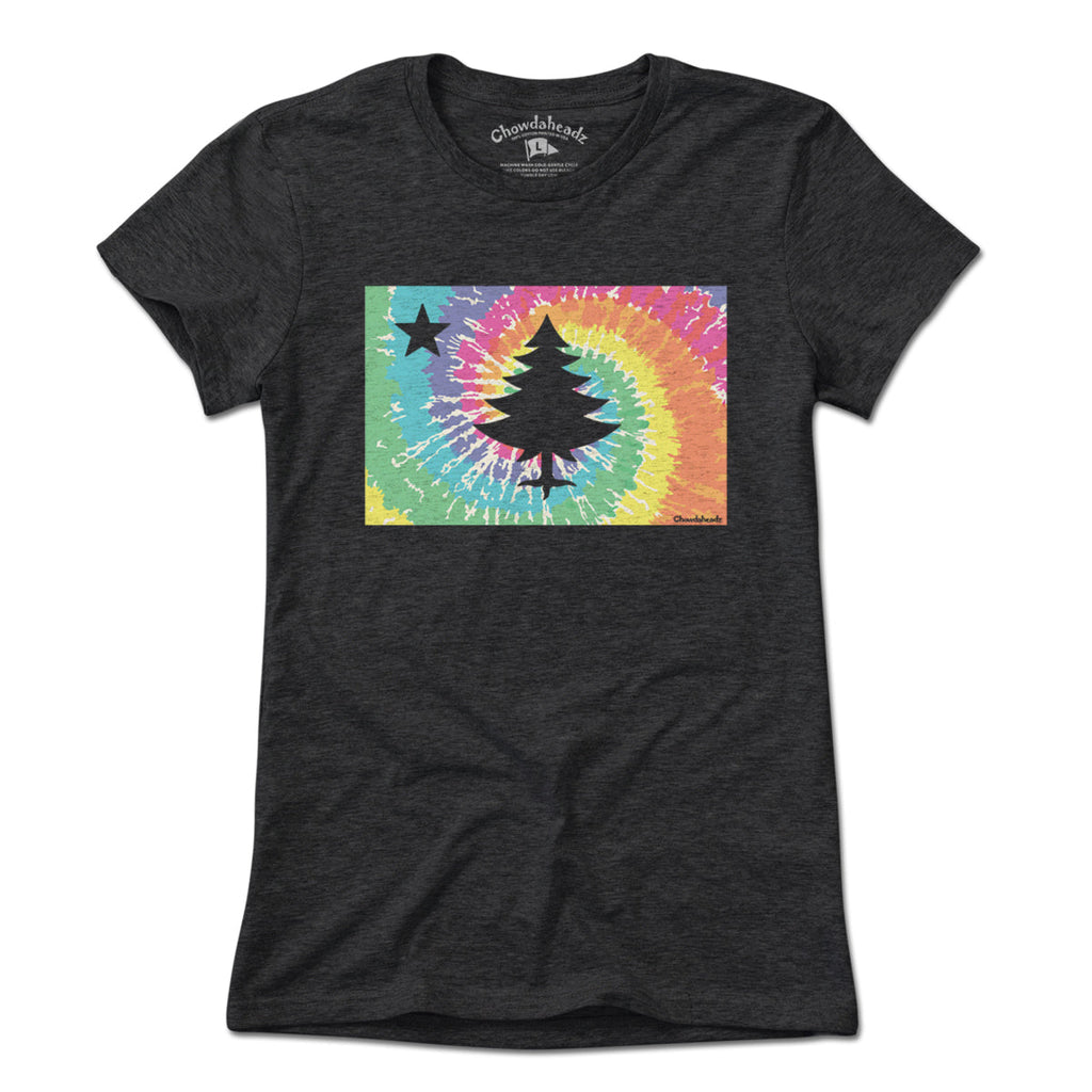 Vintage Maine Flag Tie Dye T-Shirt product image 7