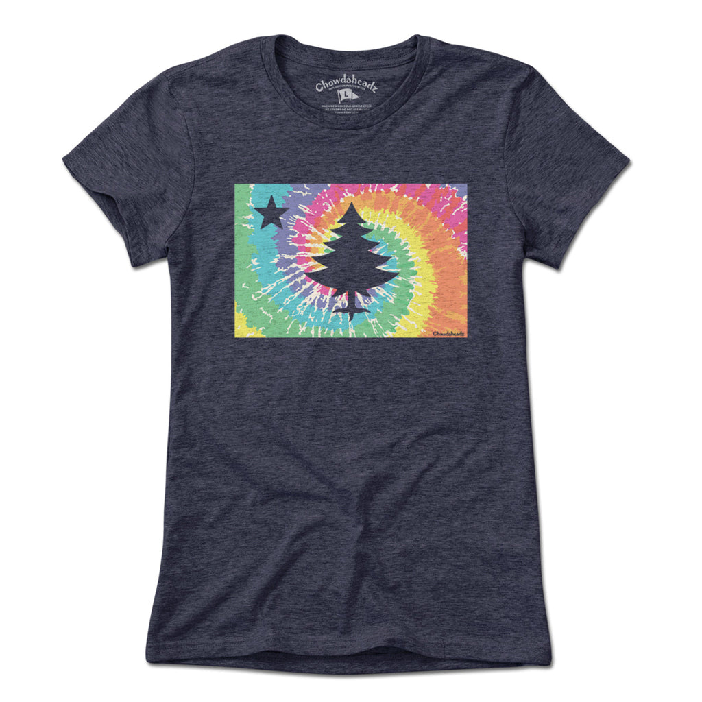 Vintage Maine Flag Tie Dye T-Shirt product image 6