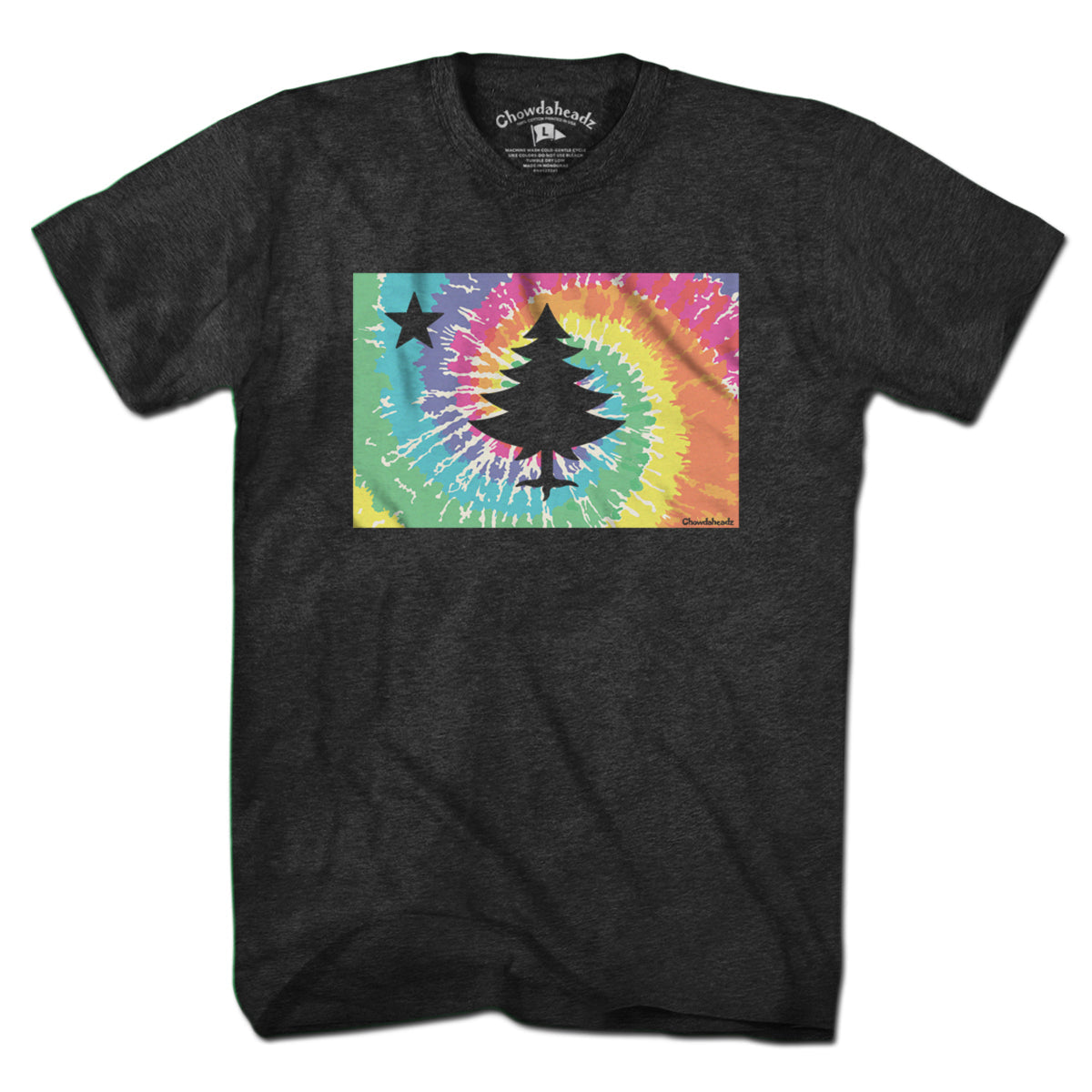 Vintage Maine Flag Tie Dye T-Shirt product image 3