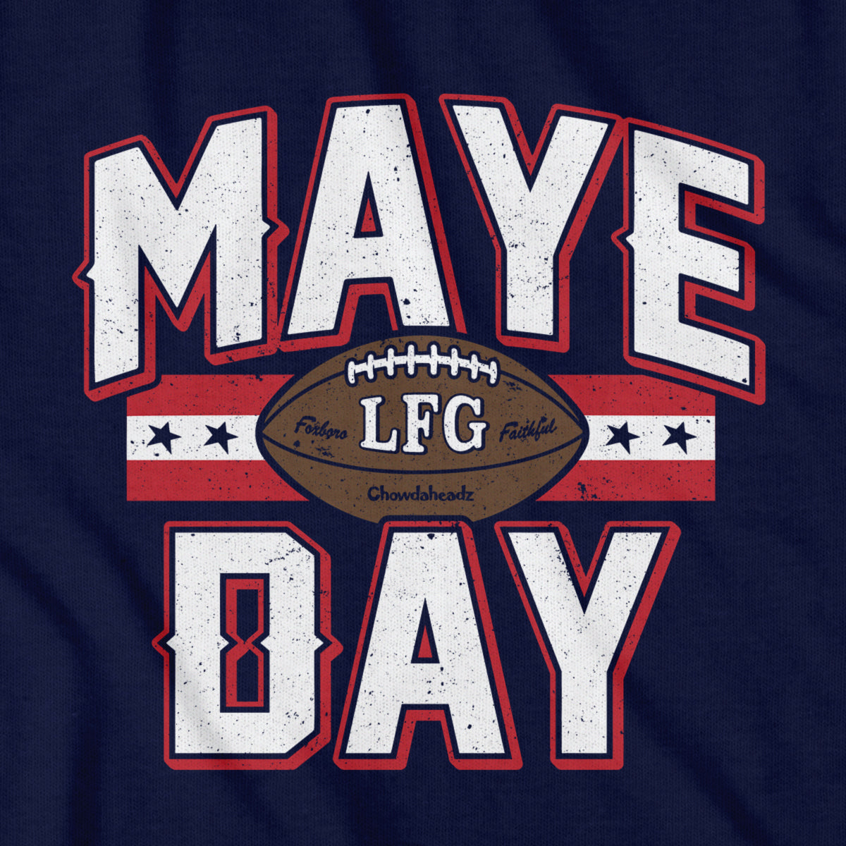 Maye Day Football T-Shirt product image 4
